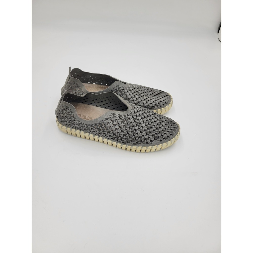 Ilse Jacobsen Women's Tulip Grey Slip On Comfort Loafer Sneakers Sz 39 See Chart - Picture 2 of 11